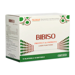 Bibiso Medisun bảo vệ, cải thiện chức năng gan 100 viên