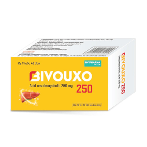 Bivouxo 250 BV Pharma điều trị xơ gan ứ mật 100 viên