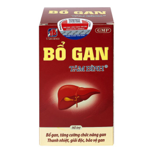 Bổ gan Tâm Bình tăng cường chức năng gan, thanh nhiệt, giải độc 60 viên