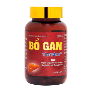 Bổ gan Tâm Bình tăng cường chức năng gan, thanh nhiệt, giải độc 60 viên