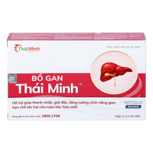 Bổ Gan Thái Minh hỗ trợ thanh nhiệt, giải độc 20 viên
