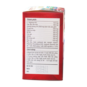 Bobina Plus giúp cải thiện chức năng gan 60 viên