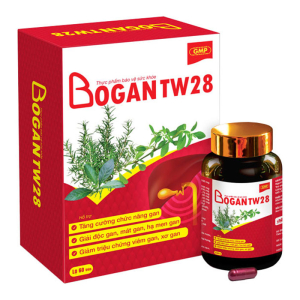 Bogan TW28 giúp giải độc, mát gan 60 viên