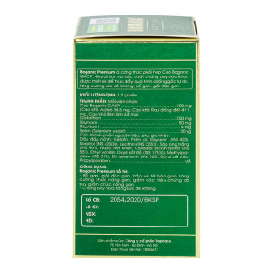 Boganic Premium Traphaco hỗ trợ bảo vệ và tăng cường chức năng gan 30 viên