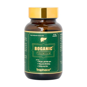 Boganic Premium Traphaco hỗ trợ bảo vệ và tăng cường chức năng gan 30 viên