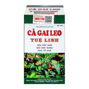 Cà Gai Leo Tuệ Linh bảo vệ và phục hồi tế bào gan, giải độc gan 60 viên