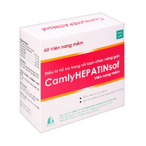 Camlyhepatinsof Boston hỗ trợ điều trị rối loạn chức năng gan 60 viên