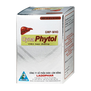 Cynaphytol Ladophar giúp giải độc gan 100 viên