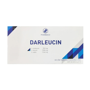 Darleucin Pharbaco cải thiện tình trạng albumin huyết giảm ở bệnh nhân xơ gan 30 gói