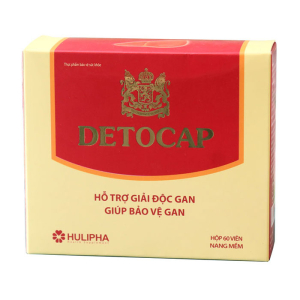 Detocap Hulipha giúp giải độc, bổ gan 60 viên