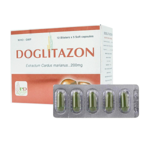Doglitazon 200mg Phương Đông điều trị rối loạn tiêu hóa, giải độc gan 60 viên