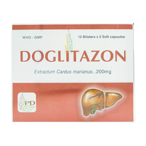 Doglitazon 200mg Phương Đông điều trị rối loạn tiêu hóa, giải độc gan 60 viên