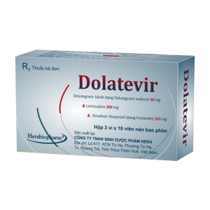 Dolatevir Herabiopharm điều trị HIV 30 viên