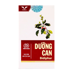 Dưỡng Can Bidiphar hỗ trợ giải độc, bảo vệ tế bào gan 60 viên