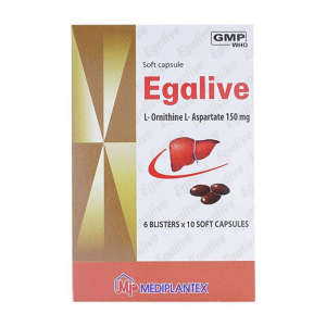 Egalive 150mg Mediplantex điều trị viêm gan do virus 60 viên