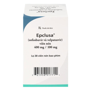 Epclusa 400mg/100mg Gilead điều trị viêm gan C mãn tính 28 viên