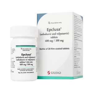 Epclusa 400mg/100mg Gilead điều trị viêm gan C mãn tính 28 viên