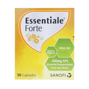 Essentiale Forte 300mg Sanofi cải thiện các triệu chứng bệnh lý gan 50 viên