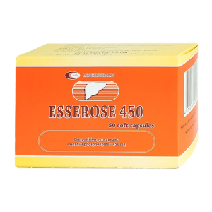 Esserose 450 Minskintercaps cải thiện các triệu chứng bệnh lý gan 50 viên