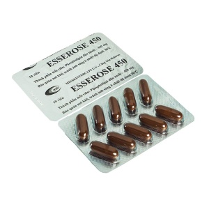 Esserose 450 Minskintercaps cải thiện các triệu chứng bệnh lý gan 50 viên