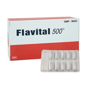 Flavital 500 DHT bổ gan thận, mạnh gân cốt 50 viên