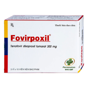 Fovirpoxil 300mg OPV điều trị viêm gan B 30 viên