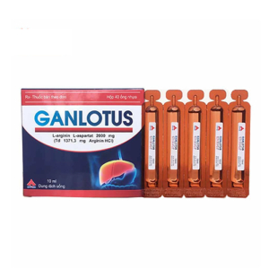 Ganlotus 2000 mg CPC 1 Hà Nội điều trị suy nhược chức năng gan 40 ống