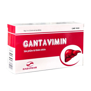 Gantavimin Hadiphar điều trị viêm gan B 40 viên