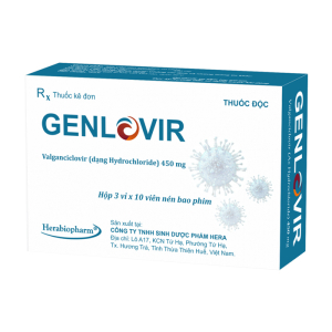Genlovir 450mg Herabiopharm 30 viên