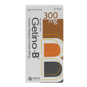 Getino-B 300mg Getz điều trị viêm gan B mạn tính 30 viên