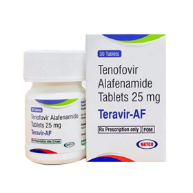 Cập nhật giá thuốc Teravir–AF 25mg hiện nay bao nhiêu? Mua ở đâu uy tín