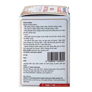 Giải độc gan Tuệ Linh Plus 60 viên