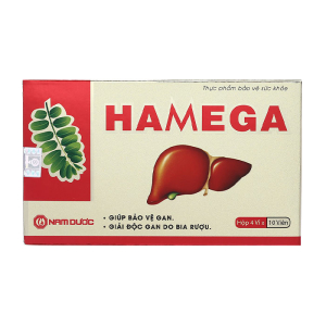 Hamega Nam Dược giúp giải độc, bảo vệ gan 40 viên