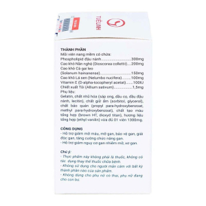 Hamogan Tuệ Linh hỗ trợ giảm mỡ máu, mỡ gan 30 viên