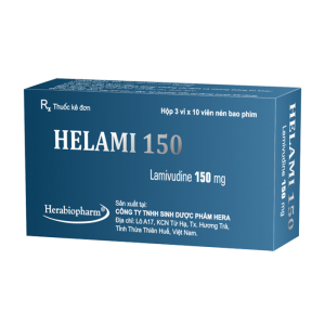Helami 150mg Herabiopharm phối hợp điều trị HIV 30 viên
