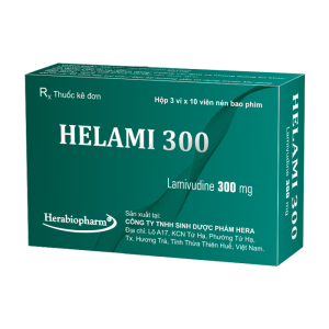 Helami 300mg Herabiopharm phối hợp điều trị HIV 30 viên