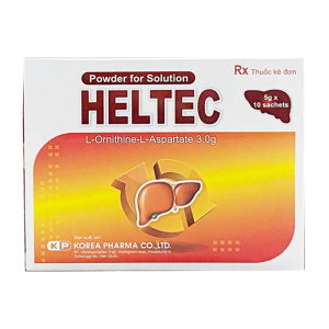 Heltec 3g Korea điều trị giảm chức năng giải độc của gan, bệnh não gan (10 gói x 5g)
