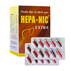 Hepa-Nic Extra hỗ trợ điều trị một số bệnh liên quan đến gan 60 viên