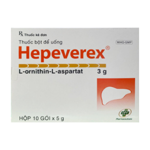 Hepeverex 3g OPV giúp tăng cường giải độc gan, điều trị xơ gan 10 gói