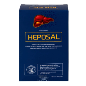 Heposal hỗ trợ tăng cường chức năng gan, bảo vệ và phục hồi tế bào gan 30 viên