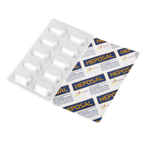 Heposal hỗ trợ tăng cường chức năng gan, bảo vệ và phục hồi tế bào gan 30 viên