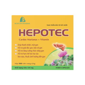 Hepotec Medisun giải độc, bảo vệ gan 100 viên