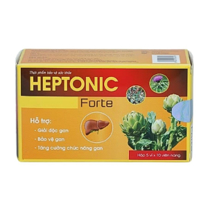 Heptonic Forte hỗ trợ giải độc gan và bảo vệ gan 50 viên