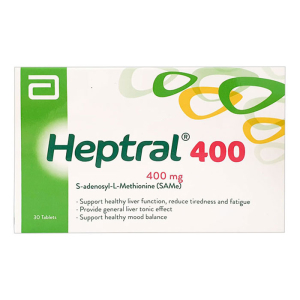 Heptral 400 Abbott hỗ trợ tăng cường chức năng gan 30 viên