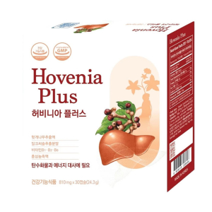 Hovenia Plus Korea Ginseng Bio giúp bổ gan 30 viên