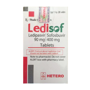 Ledisof 90mg/400mg Hetero điều trị viêm gan C 28 viên