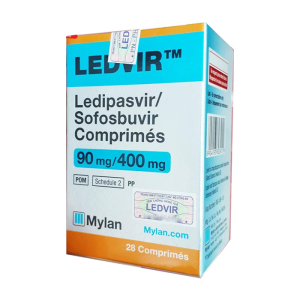 Ledvir 90mg/400mg Mylan điều trị viêm gan C 28 viên