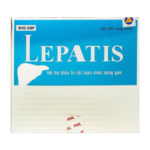 Lepatis Phil Inter hỗ trợ điều trị rối loạn chức năng gan 100 viên