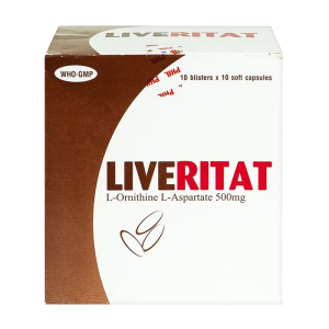 Leveritat 500mg Phil điều trị viêm gan, gan nhiễm mỡ 100 viên