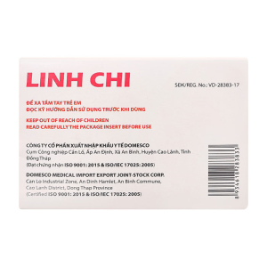 Linh Chi Domesco tăng cường chức năng gan 40 viên